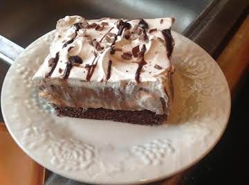 Brownie Refrigerator Cake, Refrigerator Cake, Brownie Sundae, Egg Bake, Just A Pinch Recipes, Cranberry Cookies, Poke Cakes, Cake Photo, Just A Pinch