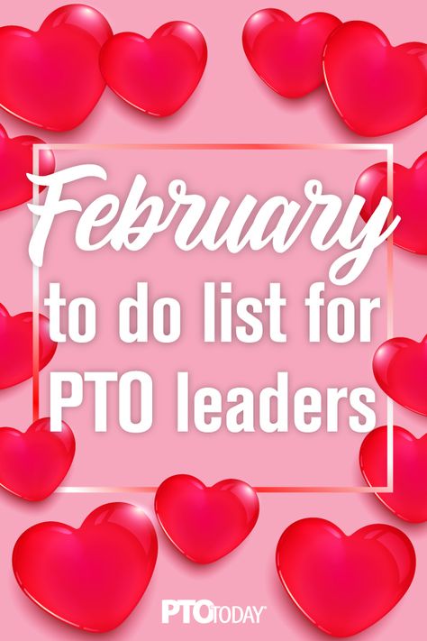 Pta Valentine Ideas For Teachers, Valentines Day Pta Ideas, Pta Valentine Ideas, Pto Valentines Ideas, Pta Valentines Fundraiser, February To Do List, Pto Budget Template, Pto Calendar Of Events Template, Pta Budget Template