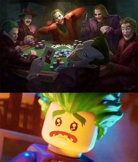 Batman X Joker, Joker And Batman, Funny Batman, Lego Batman Movie, Joker Art, Dc Comics Artwork, Dc Memes, Batman Movie, Batman Joker