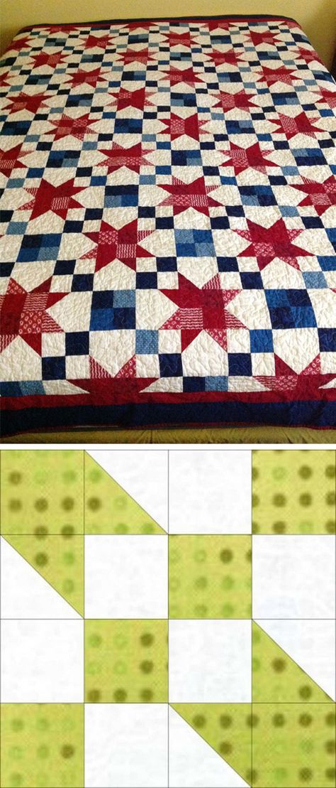 Road to Oklahoma Block Quilt Pattern