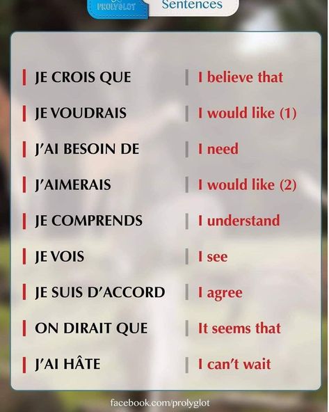 English To French Words, English French Vocabulary, English Expressions Useful, French Language Basics, French Words Quotes, French Sentences, Useful French Phrases, Learn French Beginner, French Basics