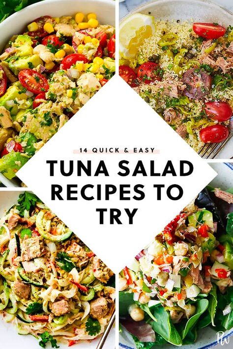 14 Easy Tuna Salad Recipes You?ve Never Tried #purewow #easy #recipe #lunch #fish #food #dinner Tuna Salad Recipes, Tuna Salad Recipe Easy, Easy Tuna Salad, What Is Healthy Food, Lunch Easy, Healthy Foods To Make, Recipe Lunch, Healthy Food Guide, Tuna Salad Recipe