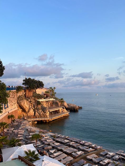 French Beaches, Spain Aesthetics, Saint Jean Cap Ferrat, French Beach, France Nice, Ocean Blvd, Picture Places, Sea Side, Euro Summer