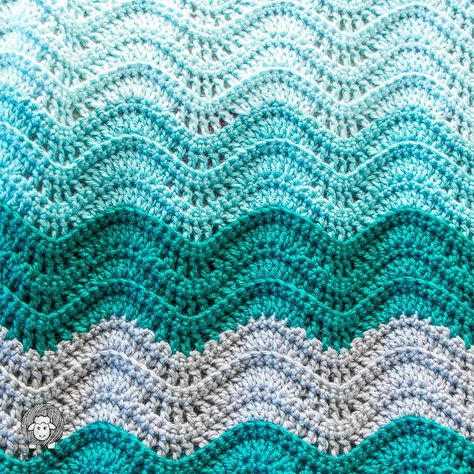 Loose Weave Crochet Blanket, Ripple Crochet Pattern Free Diagram, Shell Ripple Crochet Pattern, Ocean Waves Blanket, Wave Crochet Blanket Pattern Free, Ribbed Ripple Crochet Pattern, Double Crochet Ripple Afghan Pattern Free, Ridged Ripple Crochet Pattern Free, Beach Afghan Crochet Pattern