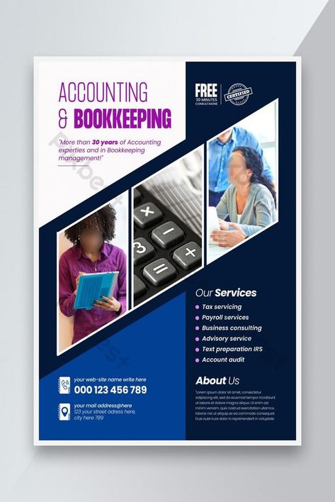 Accounting and Bookkeeping Services Flyer#pikbest#Templates#Flyer Bookkeeping Services Flyer, Literary Posters, Bookkeeping Services, Promotional Flyers, Money Sign, Presentation Video, Powerpoint Word, Medical Insurance, Flyer Design Templates