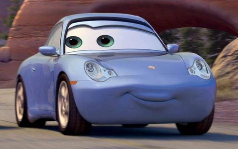 CARS - The Movie Review: The Fast Lane Ain't Always the Right LaneAutoweek Pixar Movies Characters, Pink Car Interior, Cars Disney Pixar, History Of Animation, Bonnie Hunt, Cars Characters, Car Organization, Track Toy, Pixar Characters