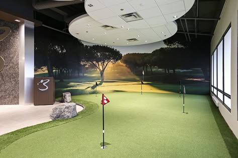 Golf Activation, Golf Studio, Golf Zone, Golf Lounge, Dream House Entrance, Sports Training Facility, Simulator Room, Golf Bar, Indoor Golf Simulator