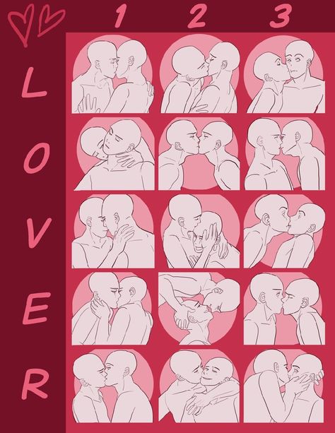 Couples Pose Ideas Drawing, Cute Kissing Poses Drawing Art Reference, Couple Bases Reference, Almost Kissing Reference Drawing Pose, Tall Girlfriend Short Boyfriend Art, Kissing Pose Drawing Reference Couple, Kiss Base Reference, Couple Poses Drawing Reference Kiss, Drawing Reference Kissing