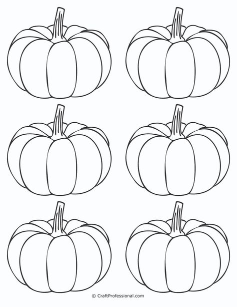 Small pumpkins coloring page. Free printable coloring sheet with several small pumpkins to color and cut out for your Halloween home decor. Pumpkin Outline Printable, Fall Stencils, Pumpkin Coloring Sheet, Halloween Pumpkin Coloring Pages, Diy Thanksgiving Decorations, Fall Coloring Sheets, Pumpkin Coloring, Strašidelný Halloween, Pumpkin Outline