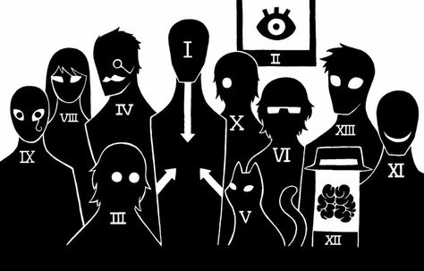 O5 Council O5 Council, Dr. Bright, Scp 076, Scp 049, Scp Foundation, A Group, 그림 그리기, Character Design Inspiration, Dark Fantasy