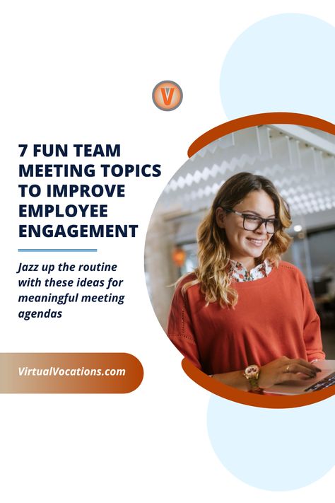 Say goodbye to boring meetings and hello to engaged teams with these 7 fun and effective meeting topics! 🎉💼 Improve productivity, boost morale, and have a blast with your colleagues. Check out our latest article now! #teambuilding #employeengagement #funmeetings Employee Meeting Ideas, Improve Employee Engagement, Effective Meetings, Team Meeting, Meeting Agenda, Improve Productivity, Employee Engagement, Meet The Team, Team Building