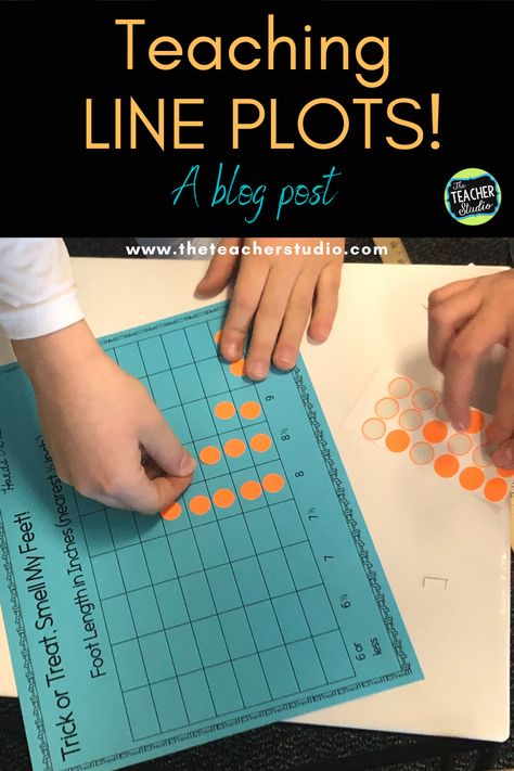 Plot Map Anchor Chart, Line Plot Activities, Line Graph Anchor Chart, Line Plots 2nd Grade Activities, Line Plots 5th Grade, Plot Activities, Plot Graph, Dot Plot, 5th Grade Activities