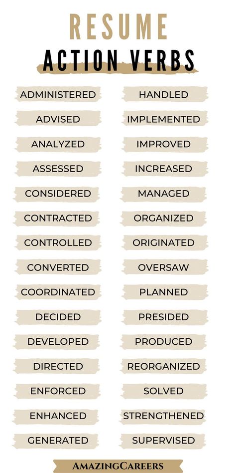 Resume Action Words Powerful Action Verbs For A Resume - Do not forget to add those verbs to your resume to make it shine! #resumetips Job Interview Prep, Resume Advice, Cv Inspiration, Job Interview Preparation, Job Interview Advice, Resume Ideas, Job Applications, Interview Advice, Job Advice