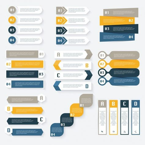 Set of infographics design template for ... | Premium Vector #Freepik #vector #data-graph #3d-chart #statistics #graph Flow Chart Design, 블로그 디자인, 보고서 디자인, Ppt Template Design, Banner Design Layout, Infographics Design, Powerpoint Slide Designs, Infographic Design Layout, Page Layout Design