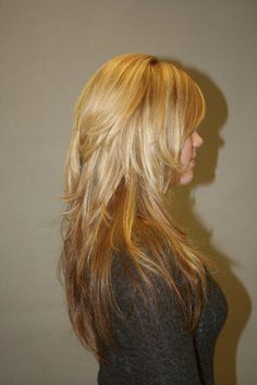 . Haircuts For Long Hair With Layers, Long Layered Haircuts, Choppy Hair, Long Blonde, Short Hairstyle, Long Layered Hair, Haircuts For Long Hair, Long Layers, Long Hair Women