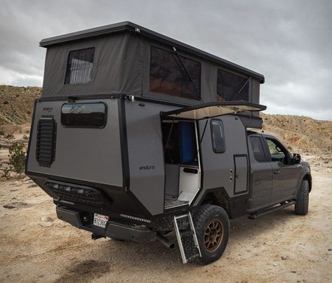 Enduro Truck Camper Expandable Camper, Pickup Canopy, Overland Camper, Pickup Trucks Camping, Truck Camper Shells, Ute Canopy, Custom Camper Vans, Camper Truck, Pickup Camper