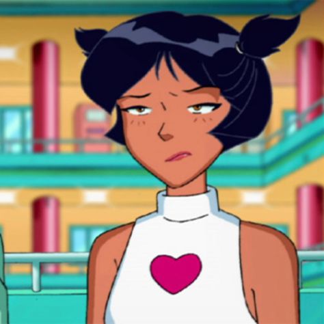 Animation Aesthetic, Gyaru Aesthetic, Spy Girl, Aesthetic Cartoon, American Cartoons, Black Cartoon Characters, Female Cartoon, Totally Spies, Cartoon Profile Pictures