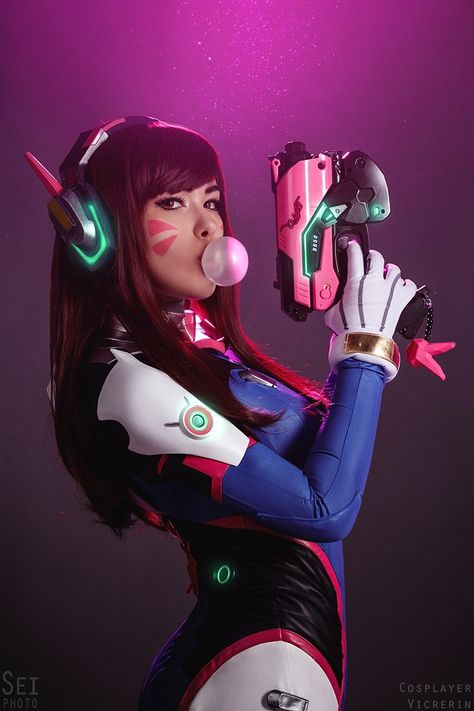 Overwatch Costume, D Va Cosplay, D Va Overwatch, Halloween Video Game, D.va Overwatch, Halloween Week, Overwatch Cosplay, Tekken 7, Video Game Cosplay