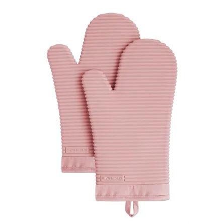 KitchenAid KitchenAid Ribbed Soft Silicone Oven Mitt | Wayfair Kitchenaid Oven, Pink Oven, Pink Kitchen Decor, Orange Sorbet, Silicone Pot Holders, Silicone Oven Mitt, Pink Kitchen, Oven Mitt, Oven Mitts