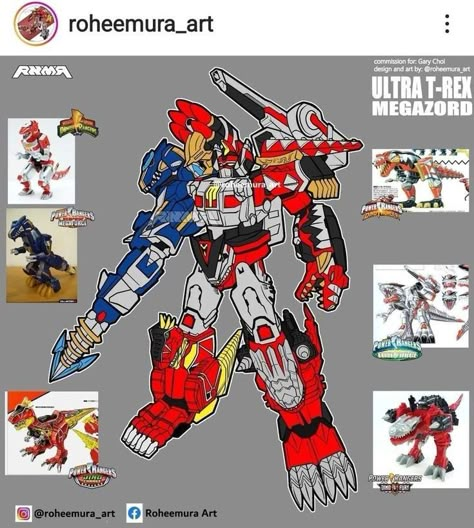 Power Rangers Zords, Grimlock Transformers, Power Rangers Comic, Power Rangers Megazord, New Power Rangers, Power Rangers Movie, Power Rangers Megaforce, All Power Rangers, Power Rangers Fan Art