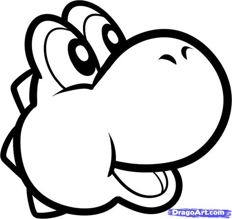 How to Draw Yoshi Easy, Step by Step, Video Game Characters, Pop Culture, FREE Online Drawing Tutorial, Added by Dawn, March 27, 2012, 8:36:... Yoshi Coloring Pages, Mario Bros Coloring, Yoshi Drawing, Easy Pictures To Draw, Super Mario Coloring Pages, Drawing Videos For Kids, Cartoon Drawings Disney, Mario Coloring Pages, Easy Drawing Steps