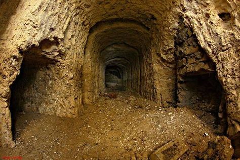 Thanet: Inside the secret tunnels hidden by beneath Primark at Westwood Cross - Kent Live Odessa Catacombs, Evil Castle, Hidden Tunnel, Air Raid Shelter, Cave Entrance, Roman Church, Underground Caves, Secret Tunnel, Red Rising