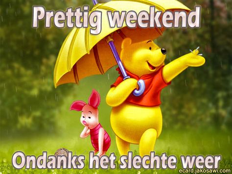 prettig weekend Pooh Bear, Happy Weekend, Winnie The Pooh, Cool Pictures, Photo Editing, Solar, Humor, Disney Characters, Disney