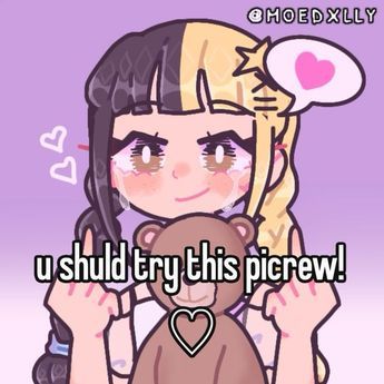 feel free to repost! js make sure to add the link ♡♡ #melaniemartinez #pfp #picrew #k12 Cute Girl Pfp Cartoon, Girl Pfp Cartoon, Aesthetic Cartoon Pfp, Pfp Picrew, Make Your Own Avatar, Picrew Website, Aesthetic Websites, Free Pfp, Cartoon Pfp