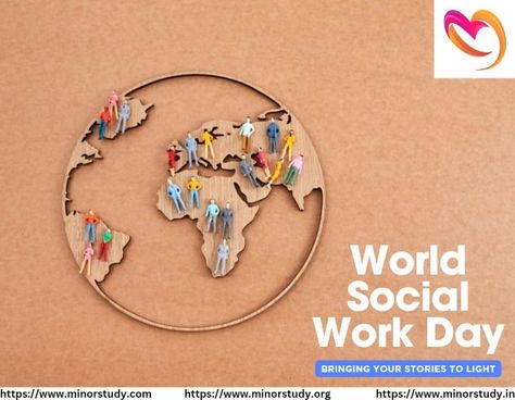 World Social Work Day is a day to celebrate the social workers who make a difference in the lives of others. It is also a day to raise awareness about the importance of social services and to promote the positive impact of social work on individuals, families, and communities. #Minorstudy #WorldSocialWorkDay #SocialWorkDay #MinorstudyMission #minorstudycareer #enterprenurship #environmentally #awareness #minorstudyfoundationearth #anniversary #InternationalDay #godland #naturelove #SwamiVive... World Social Work Day, Social Workers, The Lives Of Others, Social Services, International Day, Social Worker, Social Work, Make A Difference, Promotion