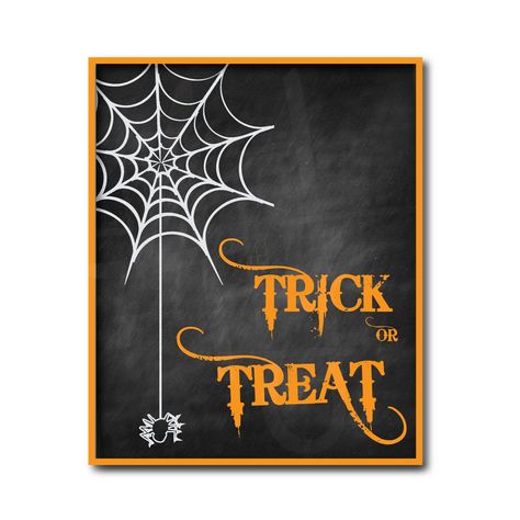 Chalkboard Trick or Treat Sign Halloween Chalkboard Art, Halloween Chalkboard, Trick Or Treat Sign, New Babies, Halloween Sign, Fun Signs, Chalkboard Sign, Halloween Poster, Cute House