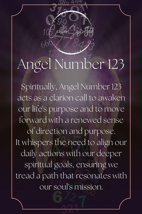 Discover the meaning of Angel Number 123: A guide to growth, balance, and new beginnings. Unveil your spiritual journey today!https://centerspirited.com/angel-numbers/123/ 123 Spiritual Meaning, 123 Angel Number Meaning, 123 Meaning, 123 Angel Number, Angel Numbers And Meanings, What Are Angel Numbers, Numbers And Meanings, 123 Numbers, New Beginings