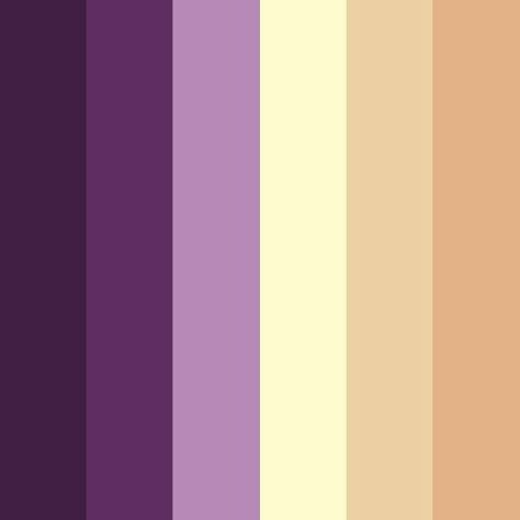 Flat Color Palette, Yellow Palette, Purple Palette, Clown Doll, Email Examples, Cool Color Palette, Purple Color Palettes, Gold Color Palettes, Color Palette Challenge