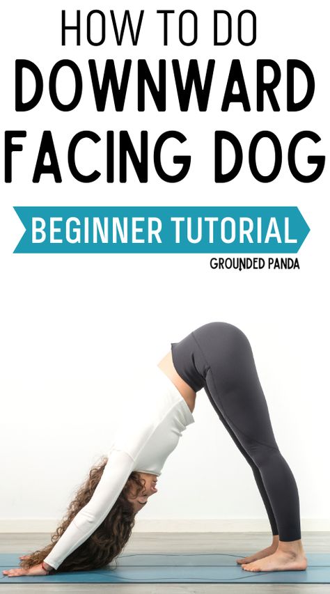 Downward facing dog is a pose people love and hate. Learn how to do down dog and the different variations to build up your strength for this beginner yoga pose. Downward Dog Yoga Pose, Downward Dog Yoga, Downward Dog Pose, Open Hips, Circuit Training Workouts, Kids Yoga Poses, Beginner Workouts, Yoga Tutorial, Sup Yoga