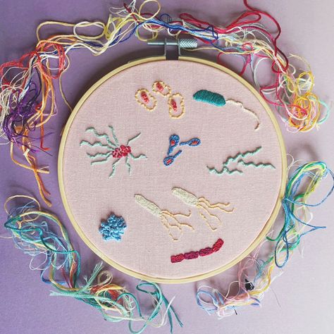 CREATORS – Lauren Hewitt | Art the Science Blog Clothes Embroidery Diy, Kawaii School Supplies, Stitch Sampler, Fun Group, Framed Embroidery, My Idea, Embroidery On Clothes, Hand Embroidery Art, Summer Diy