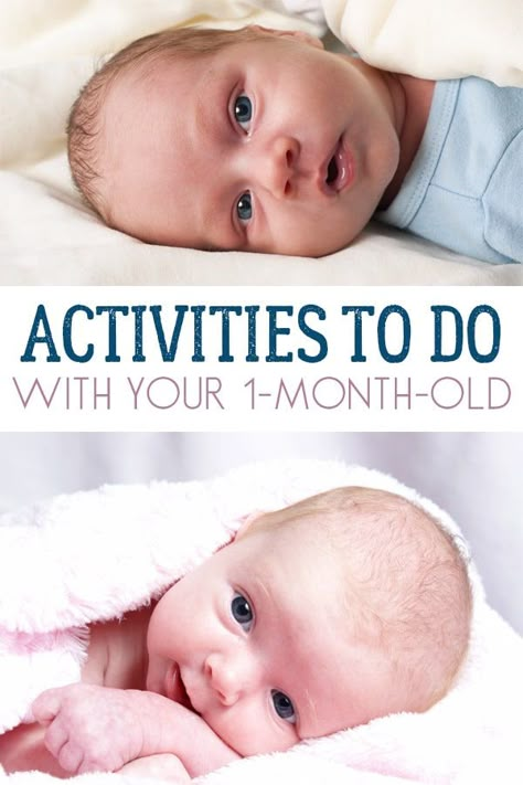 Engage their senses and support your 1-month-old babies development with these simple activities that you can do with them at home. #babyplay #baby #1montholdbaby #newborn #parenting #rainydaymum 1 Month Baby Milestones, Baby Milestone Chart, 7 Month Baby, Baby Development Activities, 1 Month Baby, Baby Milestones Pictures, One Month Baby, Baby Milestone Photos, 3 Month Old Baby