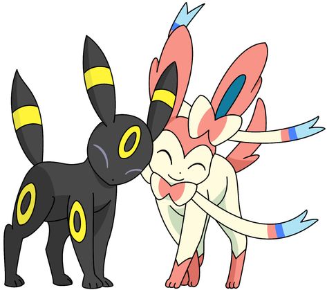 Umbreon And Sylveon, Easy Pokemon Drawings, Pokemon Umbreon, Pokemon Eevee Evolutions, Pokemon Sketch, Pokemon Tattoo, Pokemon Eeveelutions, Cute Pokemon Pictures, Posca Art