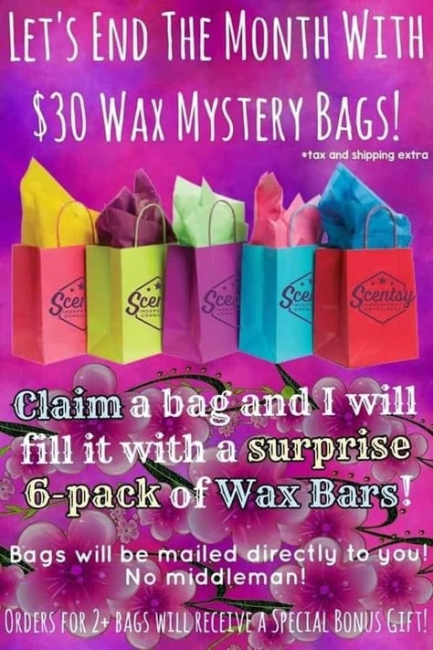 Fall Scentsy Mystery Bags, Scentsy Hostess Rewards, Mystery Bag Ideas, Scentsy Party Ideas, Scentsy Sample Ideas, Scentsy Pictures, Scentsy Consultant Business, Scentsy Games, Scentsy Recipes