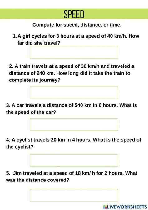 Speed Distance Time Worksheet, Distance Time Graphs Worksheets, Math Key Words, Speed Distance Time, Distance Time Graphs, Sped Math, Performance Tasks, Time Worksheets, Force And Motion