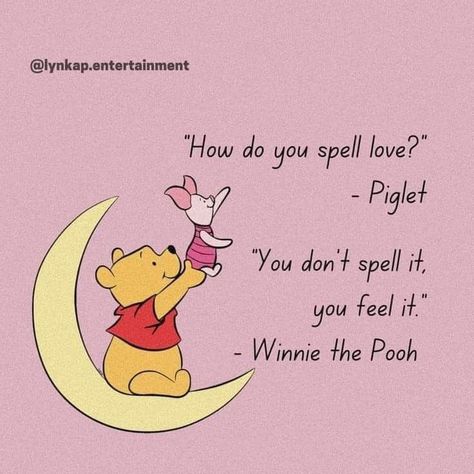 Winnie The Pooh Quotes Love, River Crafts, Winnie The Pooh Memes, Piglet Quotes, Lil Quotes, Laptop Wallpaper Quotes, Beautiful Sentences, Short Meaningful Quotes, Hug Quotes