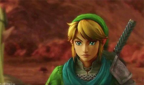 He’s confident as hell. | 15 Reasons Why Link From "The Legend Of Zelda" Is The Perfect Man Hyrule Warriors Link, Oot Link, Zelda Hyrule Warriors, Hyrule Castle, Water Temple, Creepy Smile, Ben Drowned, Hyrule Warriors, Majoras Mask