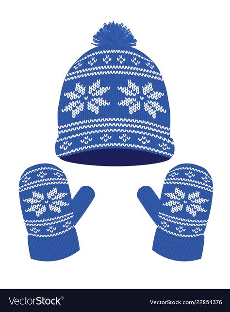 Hat Activities For Preschool, Glove Ideas, Winter Stem Activities, Popsicle Stick Snowflake, Blue Mittens, Christmas Party Activities, Diy Popsicle, Party Activities, Circular Knitting