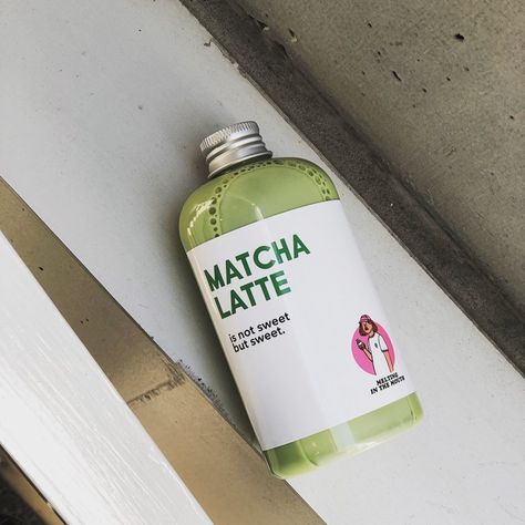 MeltingInTheMouth®️ Japan on Instagram: “Matcha latte Bottle drink. . Coming soon.... . . . . #coffee #icecream  #matchalatte  #tokyocoffee  #tokyocafe  #meltinginthemouth  #mitm…” Coffee Drink Packaging, Drink Bottle Packaging, Matcha Business, Japan Drinks, Matcha Packaging, Matcha Branding, Matcha Bar, Tea Store Design, Matcha Bars