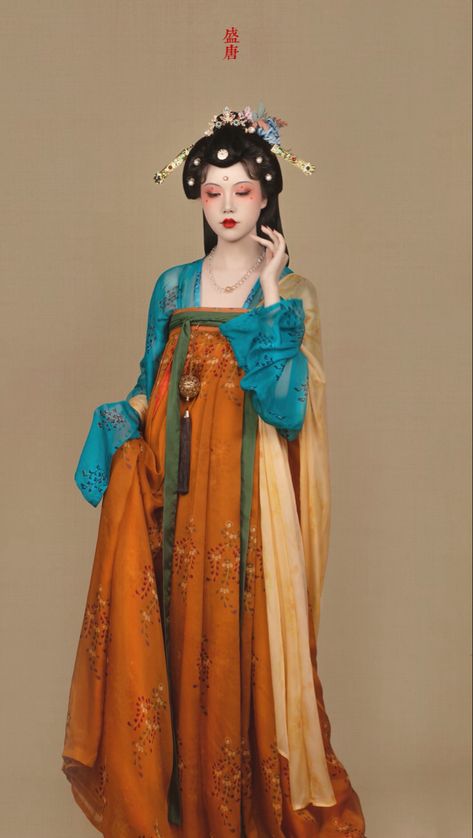 Tang Dynasty Fashion, Tang Dynasty Clothing, Ancient China Clothing, Dynasty Clothing, Asian Clothing, Traditional Hairstyle, Traditional Chinese Dress, Chinese Hairstyle, Tang Dynasty