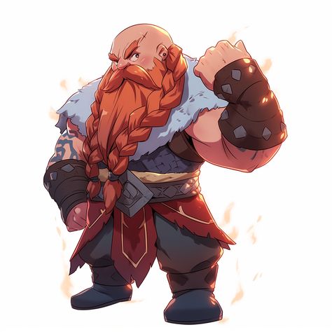 Fantasy Dwarves Art, Dwarves Dnd, Dwarves Art, Dungeons And Dragons Races, D D Character Ideas, Dnd Races, Dungeons And Dragons Characters, Dnd Art, Fantasy Warrior