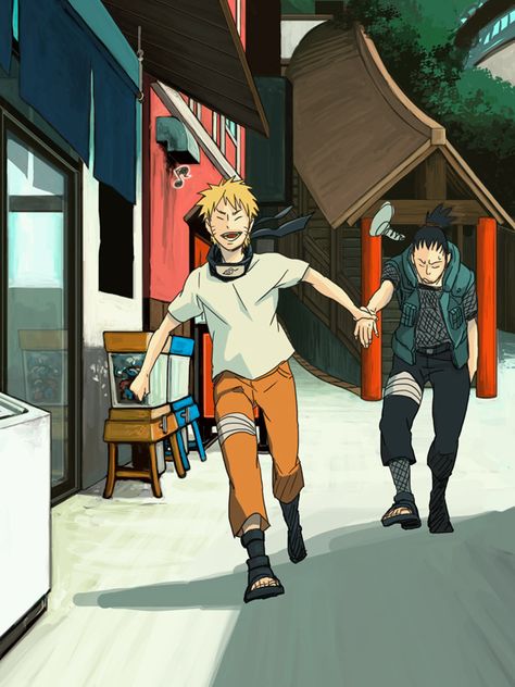 Naruto and Shikamaru. The Story, Naruto