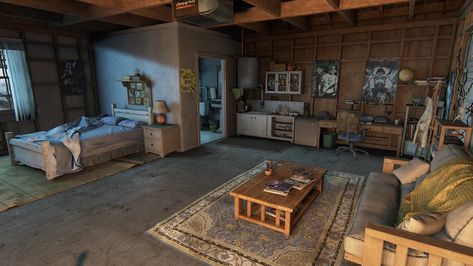 The Last Of Us Room, Apocalypse House, Unmade Bed, Apocalypse Aesthetic, Last Of Us, Room Tour, Room Aesthetic, Dream Room, Room Inspo