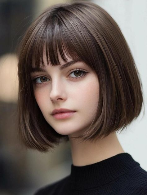 Bob Haircuts With Fringe, Choppy Bob Hairstyles With Bangs, Choppy Bob With Fringe, Haircuts With Fringe, Curly Bob With Fringe, Trendy Bob Haircuts, Bob With Fringe, Trendy Bob, Blonde Bob Haircut