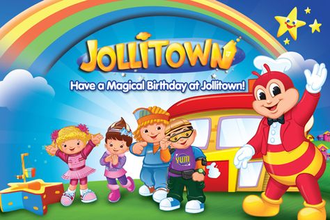 Jollitown birthday Jollibee Invitation, Puppy Birthday Invitations, Baby Handprint Art, Baby Handprint Crafts, Birthday Invitation Card Template, Birthday Milestone Board, First Birthday Posters, Baby Birthday Invitations, Best Hairstyles For Men