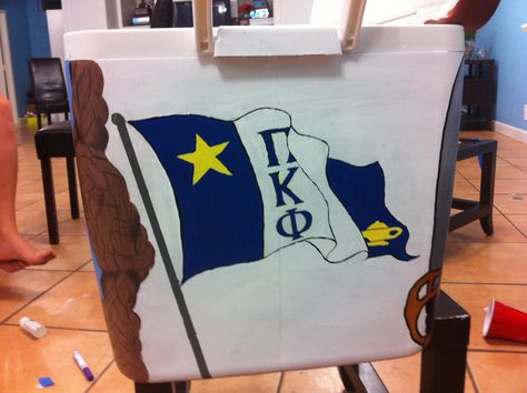 Frat Coolers Formal Beta Theta Pi, Coolers For Fraternity Formals, Phi Psi Frat Cooler, Pi Kappa Phi Cooler, Fraternity Formal Cooler, Frat Coolers Pi Kappa Phi, Pi Kapp, Mountain Weekend Cooler, Beer Pong Table Diy