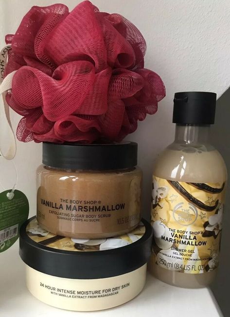 The Body Shop Vanilla Perfume, Body Shop Gift Sets, The Body Shop Scrub, The Body Shop Aesthetic, Body Shop Fragrance, The Body Shop Perfume, Body Shop Perfume, The Body Shop Vanilla, Body Shop Vanilla